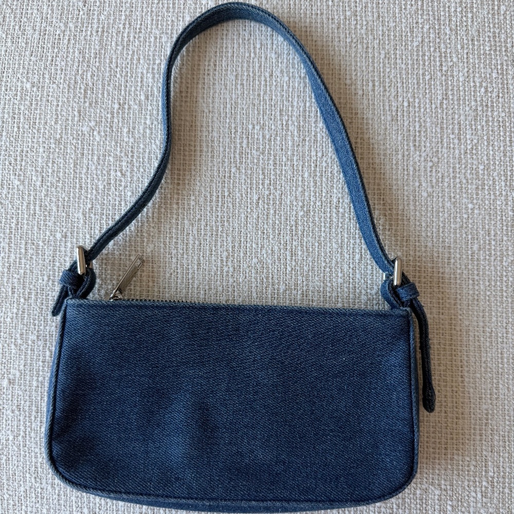 Mango Denim Shoulder Bag